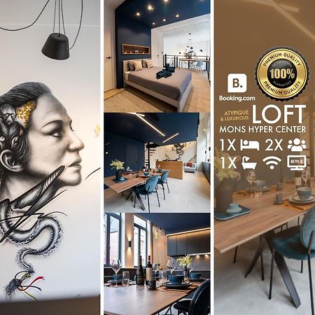 Atypique Loft Mons City Center Eksteriør billede
